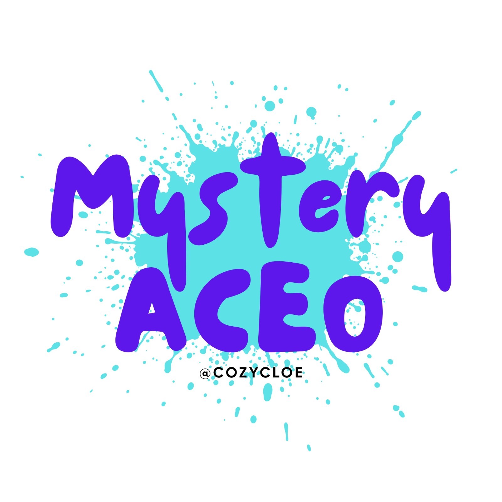 Mystery ACEO | Original Hand-Painted Miniature Artwork by CozyCloe