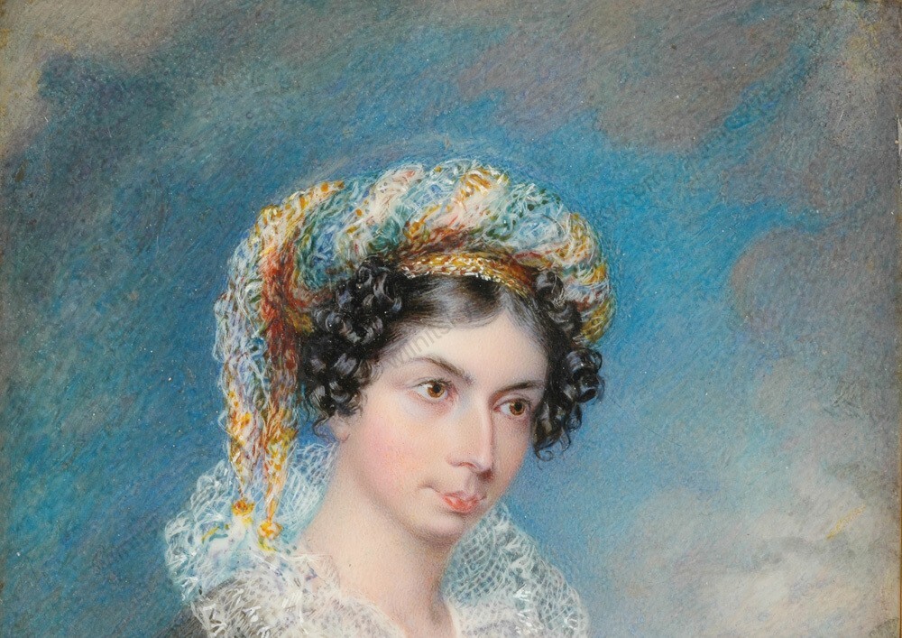 George Raphael Ward (1801-1878) «Mrs Susanna Newby from Northampton» 1824 (m)
