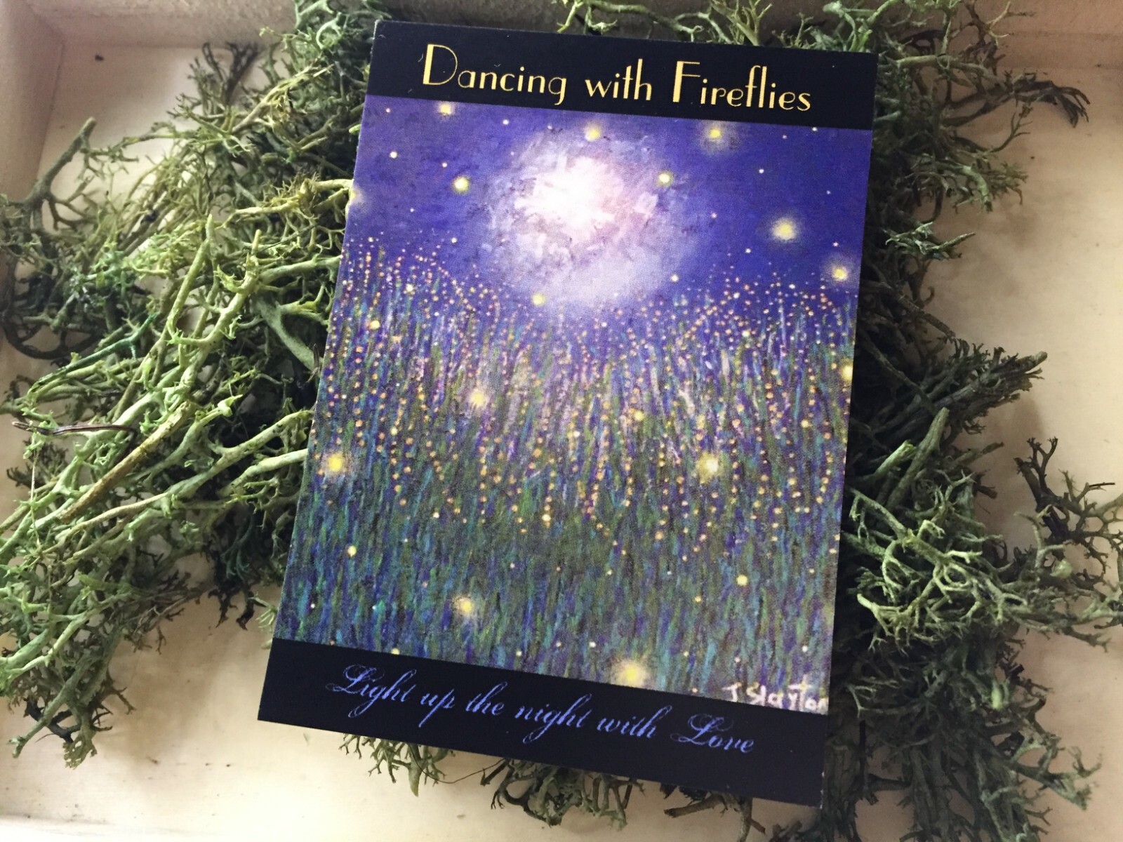 Fireflies ACEO Limited Edition Print Firefly Art Card Lightning Bugs Glow Bug