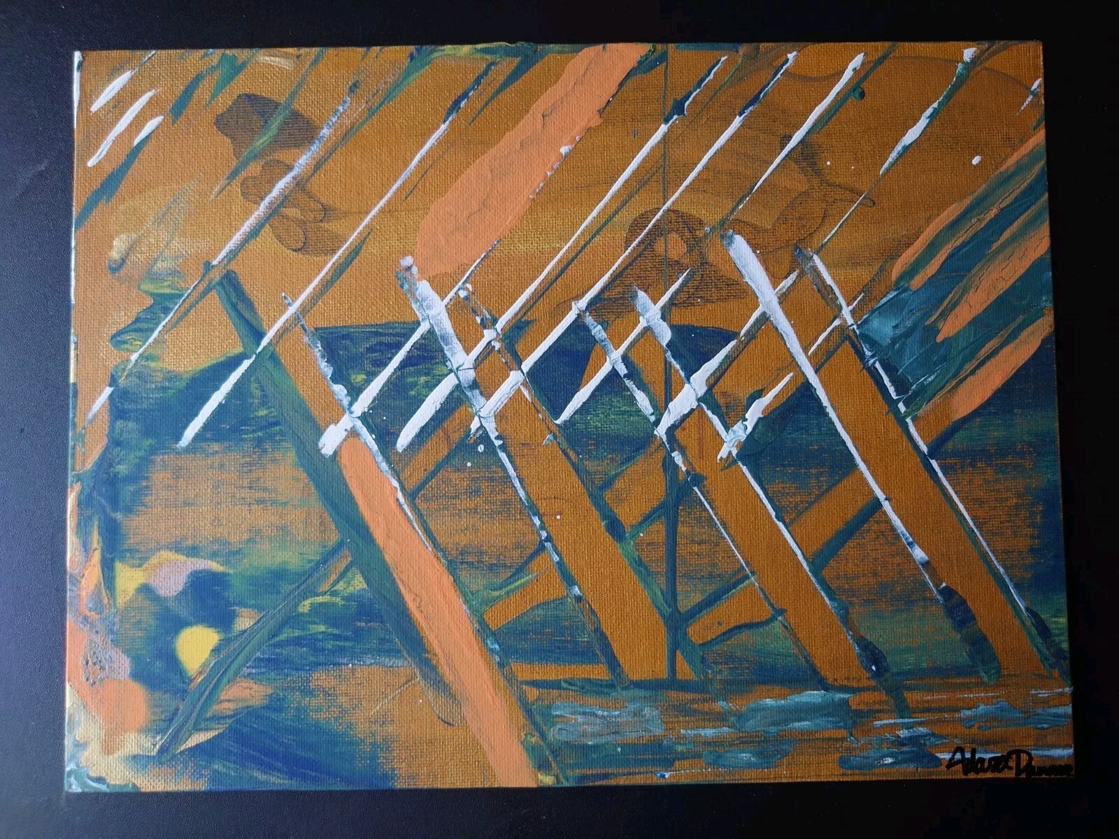 Sands Adara Danner Original Acrylic On Canvas Panel