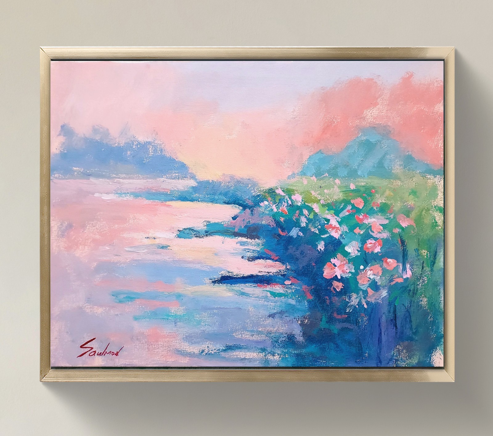 Original Impressionist Painting on 14×11 inch Canvas – Signed by the Artist