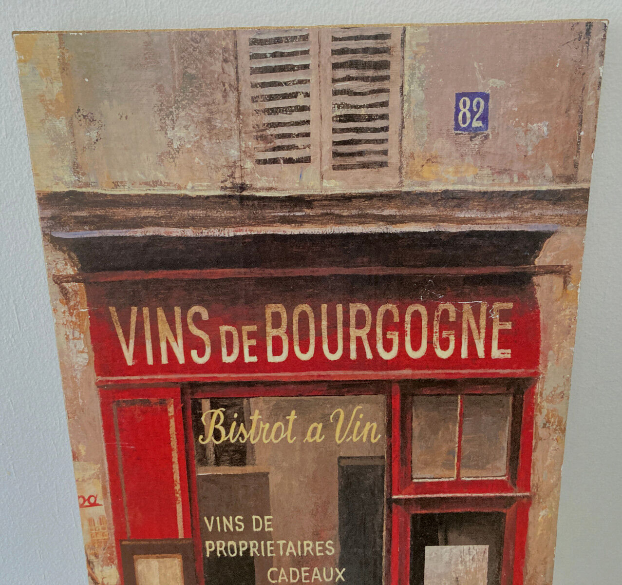 «Le Bouchons» & «Vins De Bourgogne» Lot 2 Large Canvas Wall Art by Chiu Tak Hak
