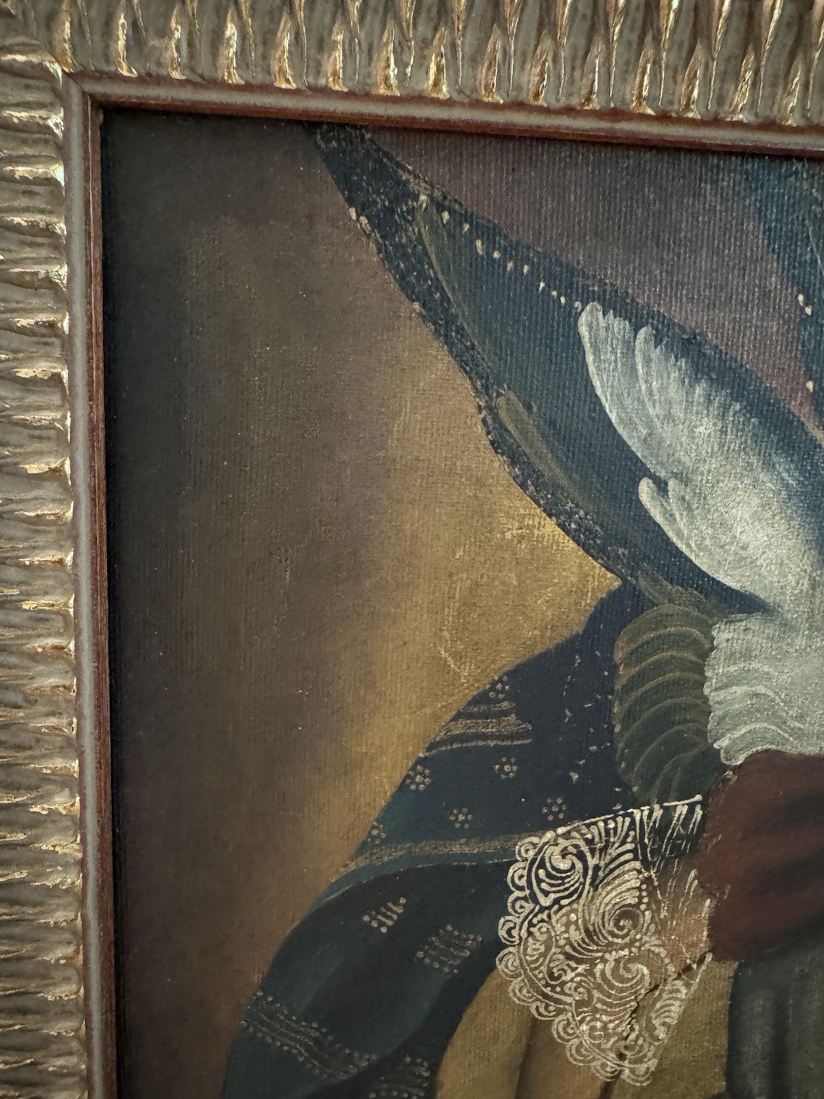 ‘Angel Arcabucero’ from the Cuzco School 20”x16”