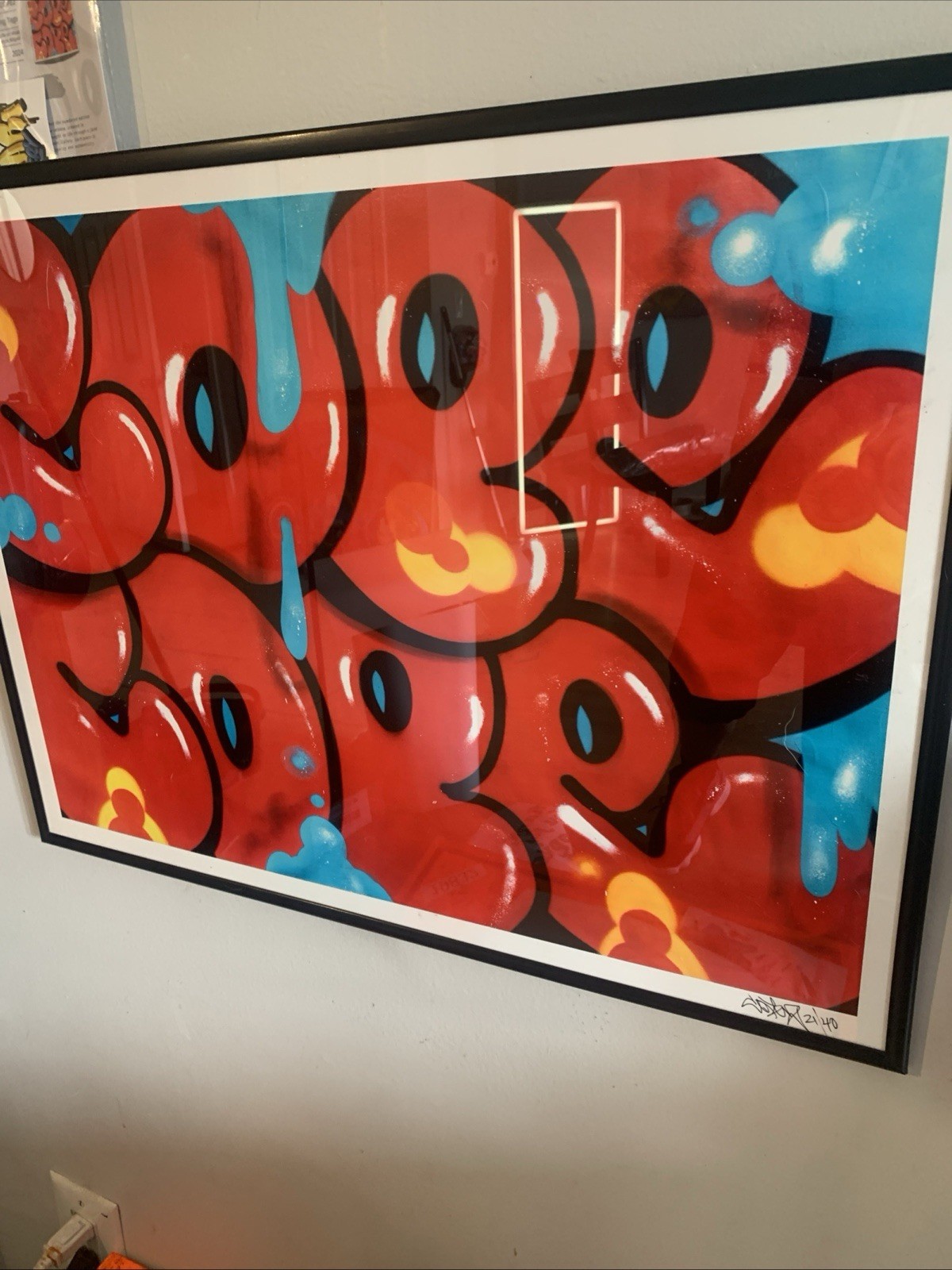 graffiti art original signed COPE2 Dripping Tags COA INCLUDED SOLD OUT LMTD @40