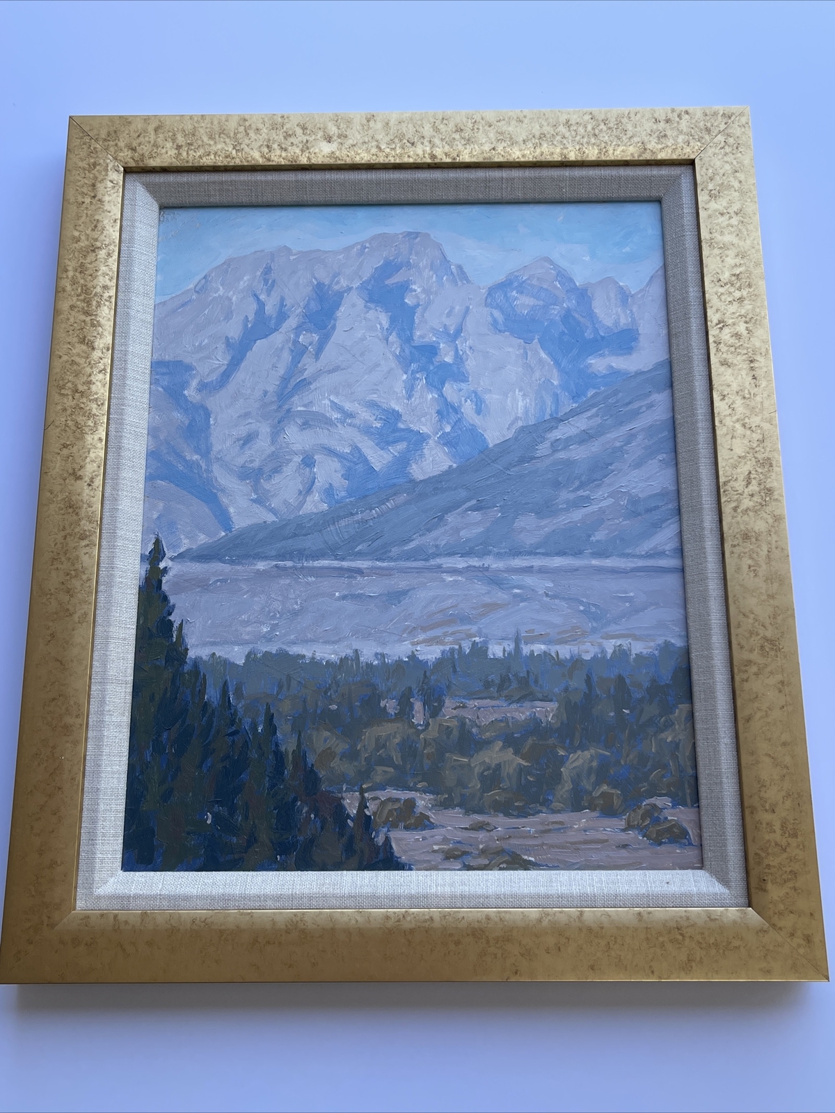 CALIFORNIA REY MATTHEW REYNOLDS AUTHENTIC OIL PAINTING CALIFORNIA LANDSCAPE