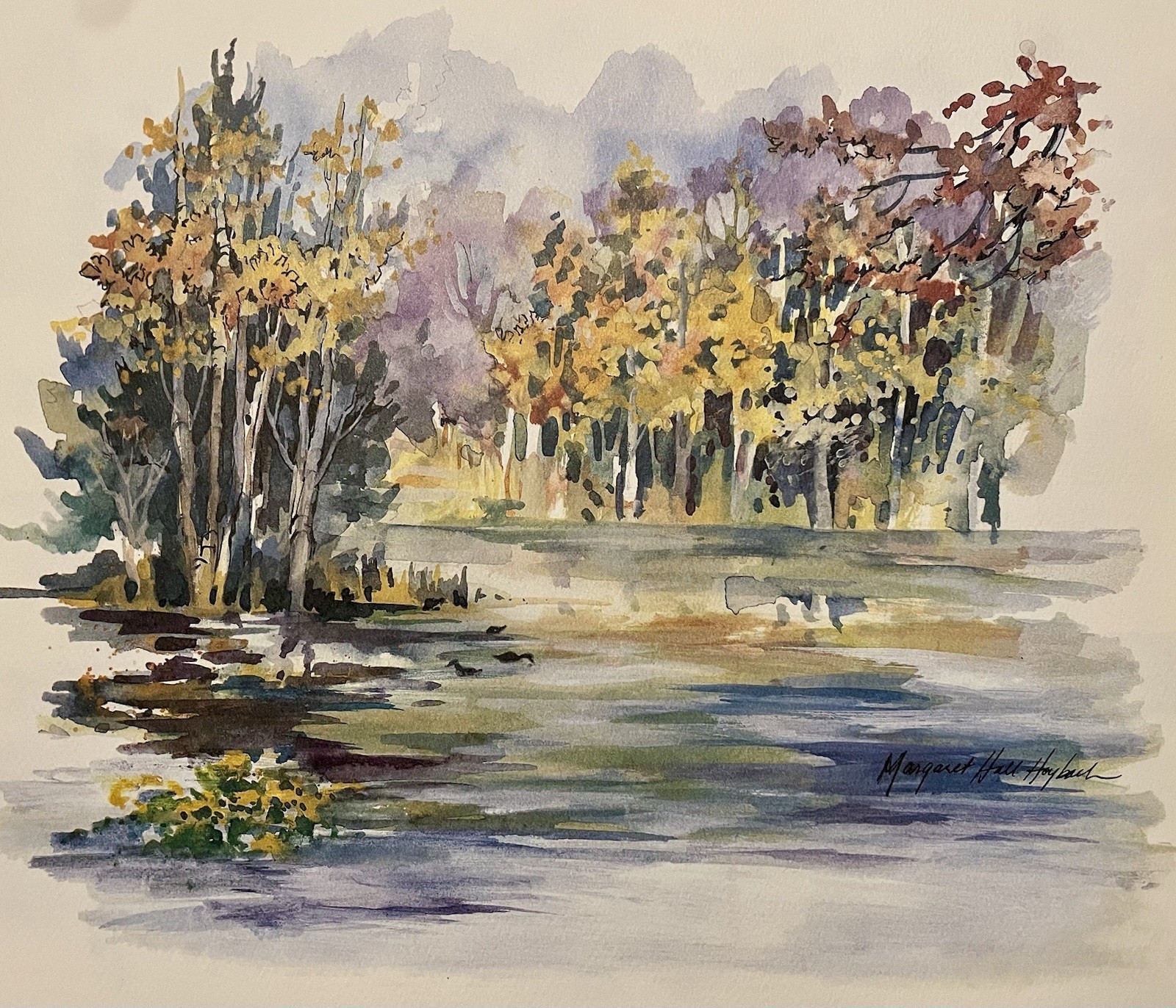 Watercolor Paintings Magnolia Plantation & Gardens SC Low Country Charleston