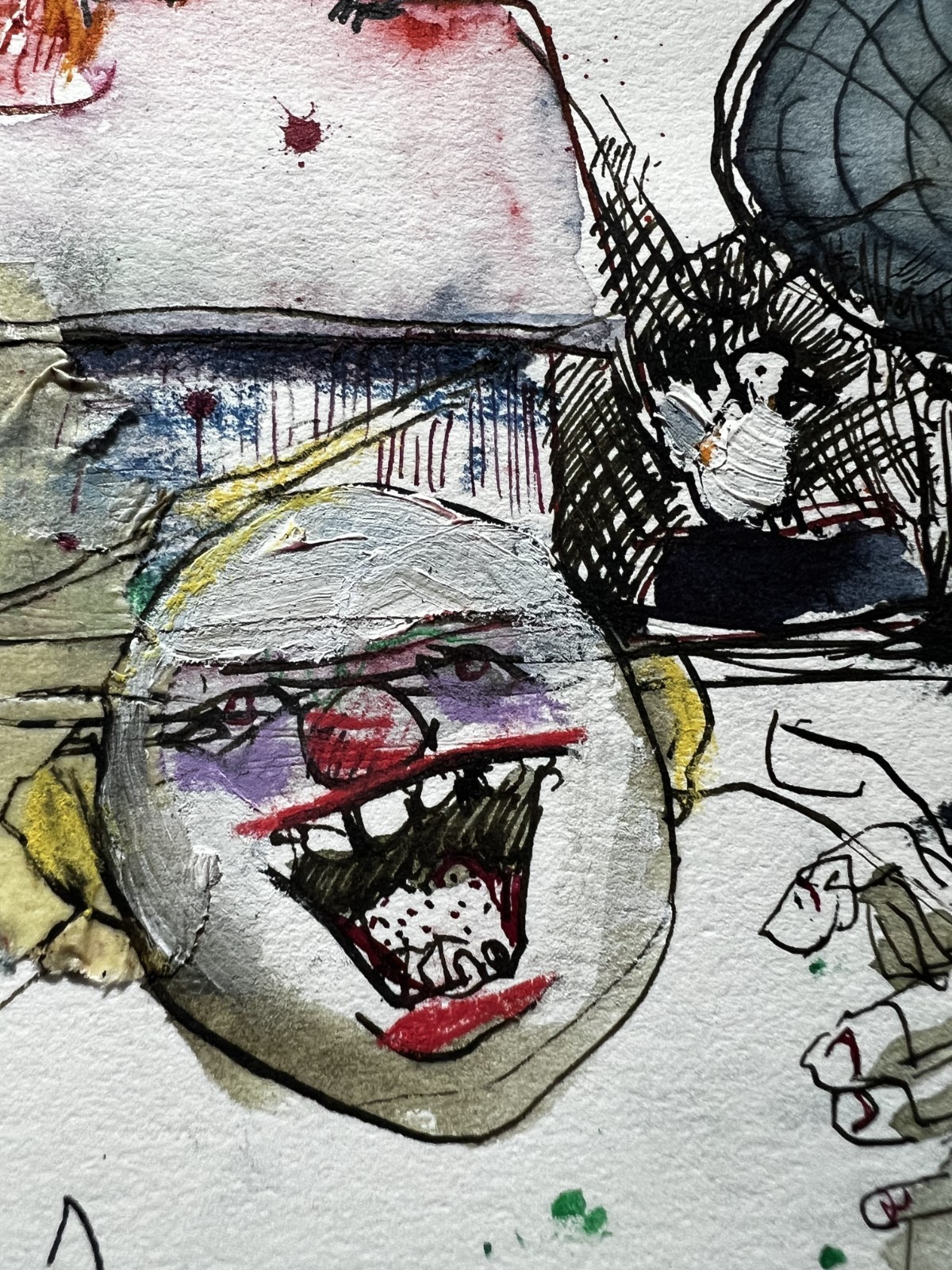 Faris Art: Dog & Butterfly: Sketchbook: 7×7: Paper Unique Neo-Expressionism
