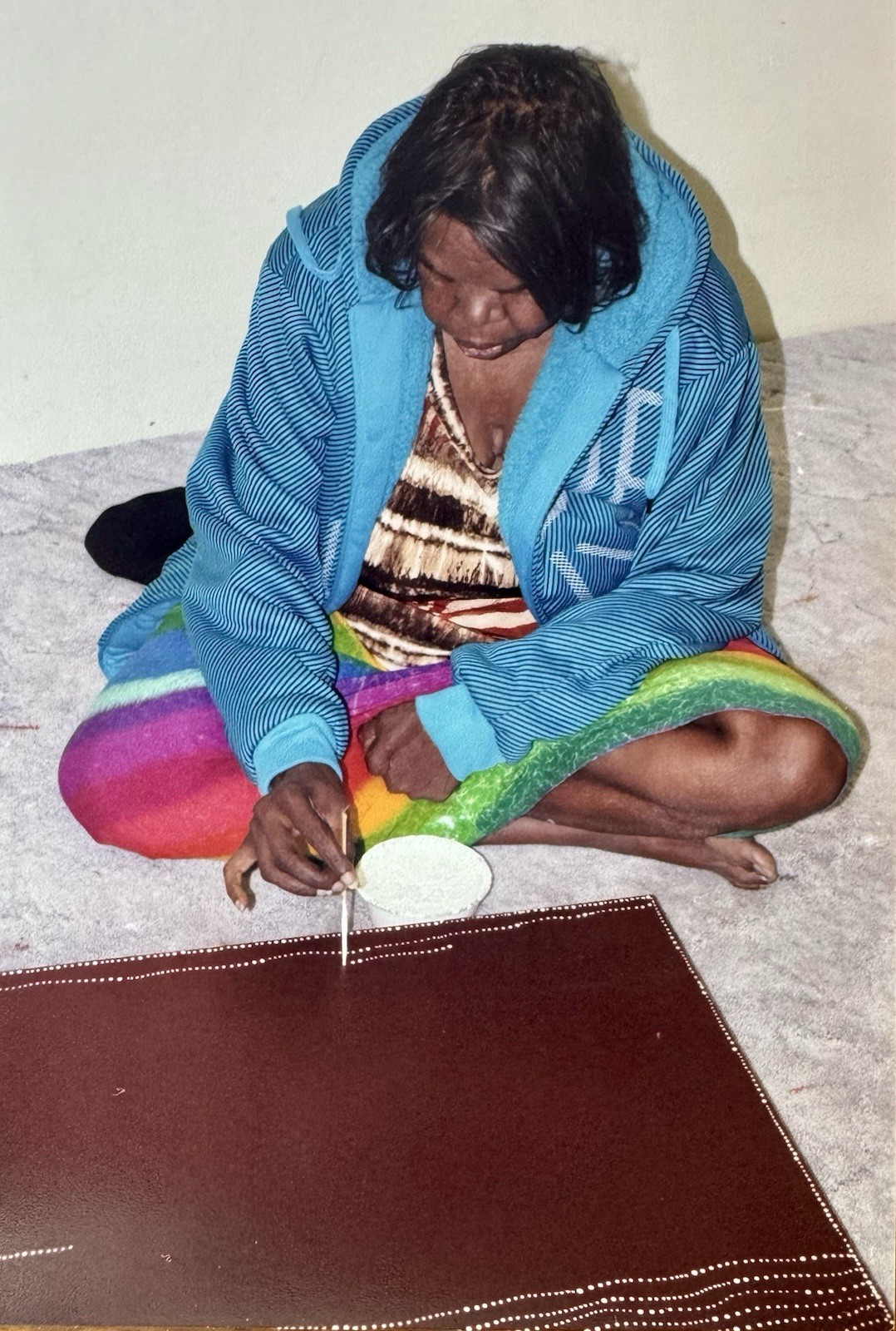 Dorothy Napangardi . Authentic Collectable Aboriginal Art, Incl COA, photo;s