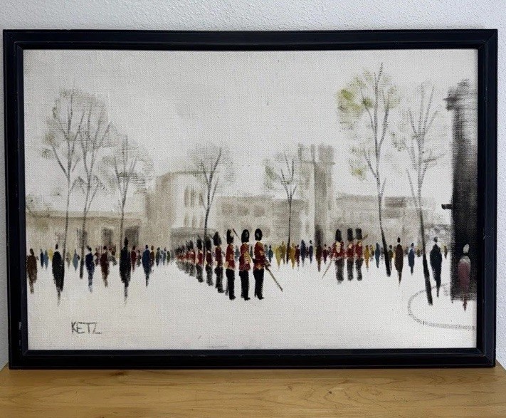 Anthony Klitz Original Oil Painting | Guards