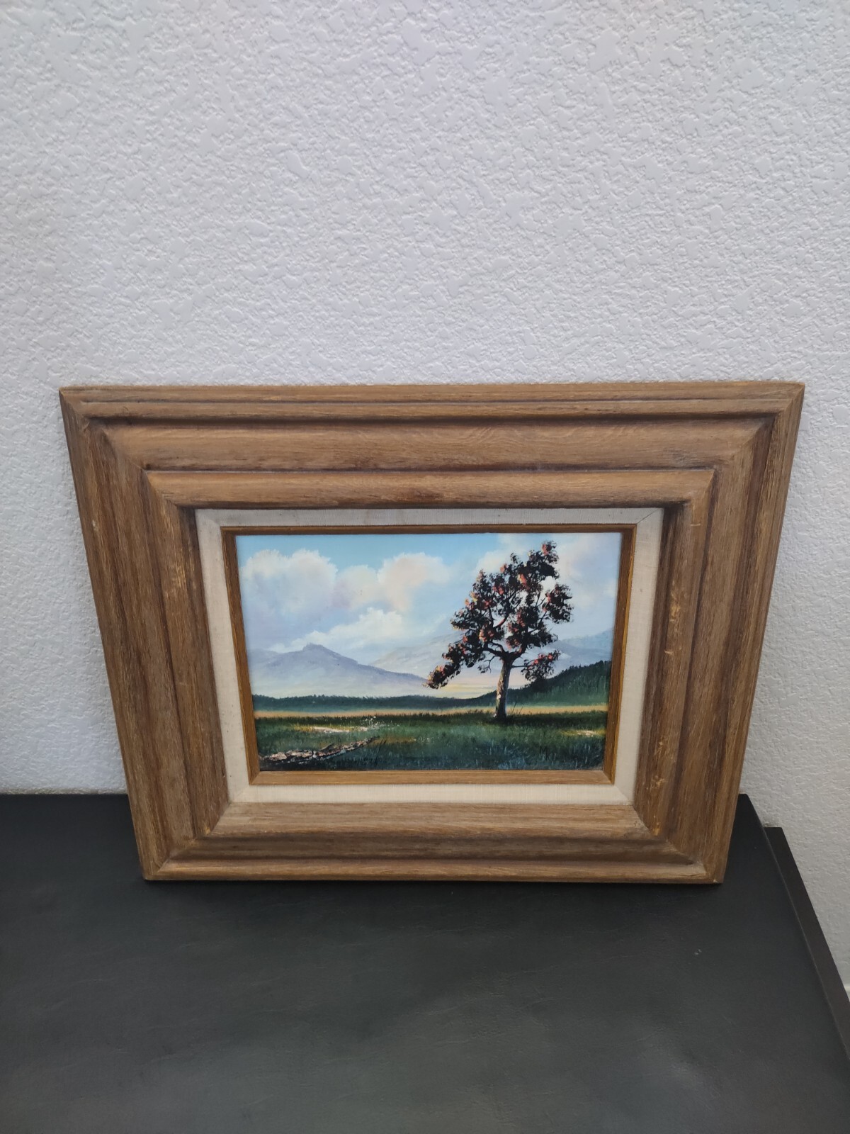 Original Tree Painting on Canvas Mary Kimmel Framed without Glass