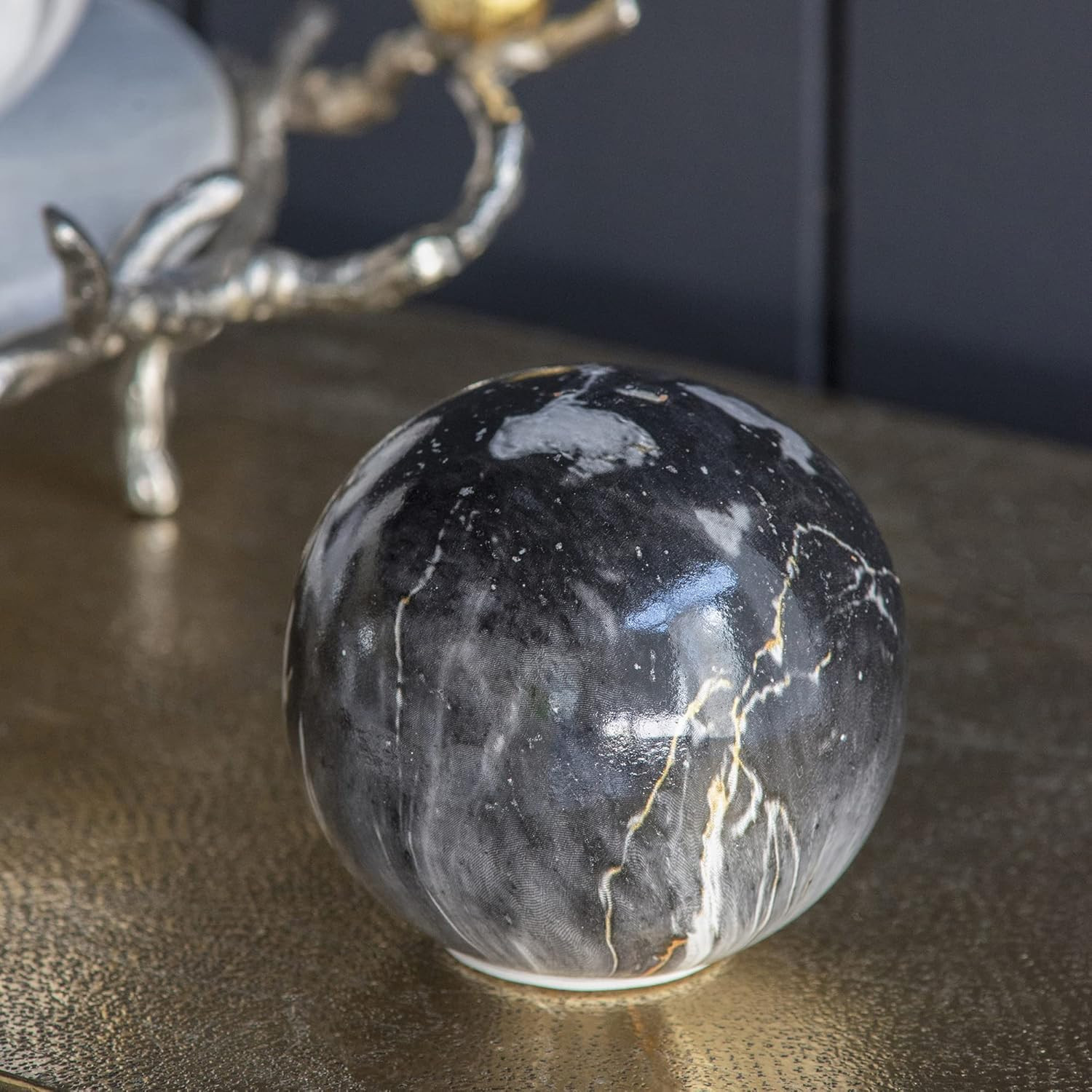 A&B Home Decorative Balls – Decorative Orbs for Bowls Vases Table Centerpiece De