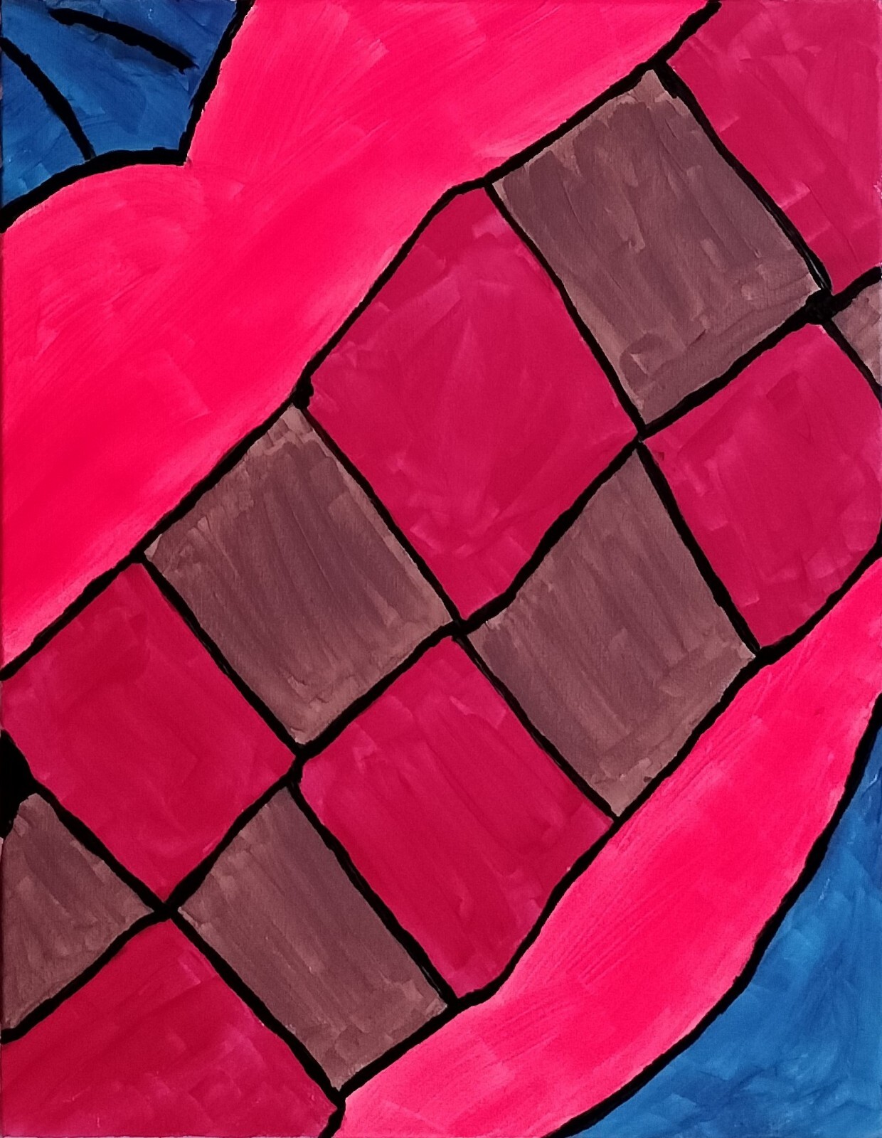 Crooked smile (16″ x 20″)