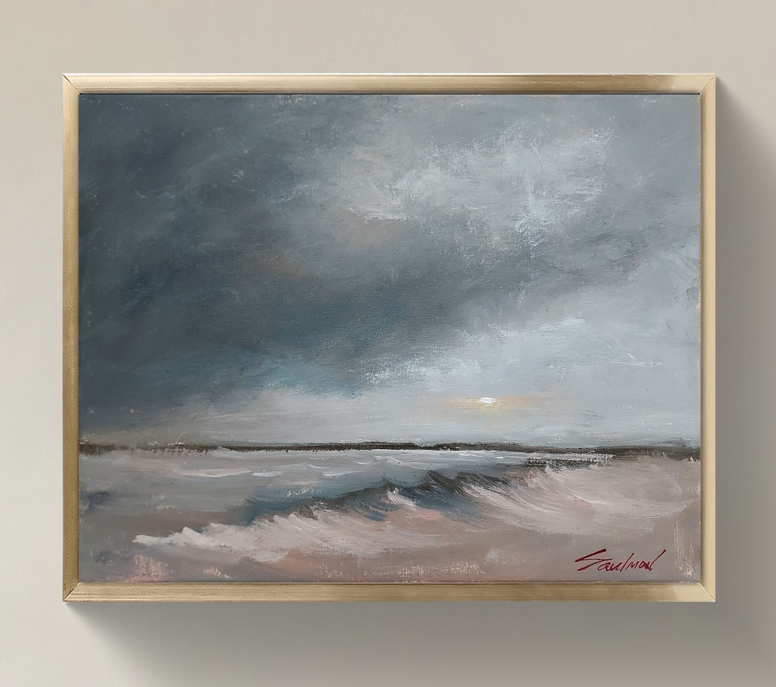 Original Impressionist Painting on 14×11 inch Canvas – Signed by the Artist