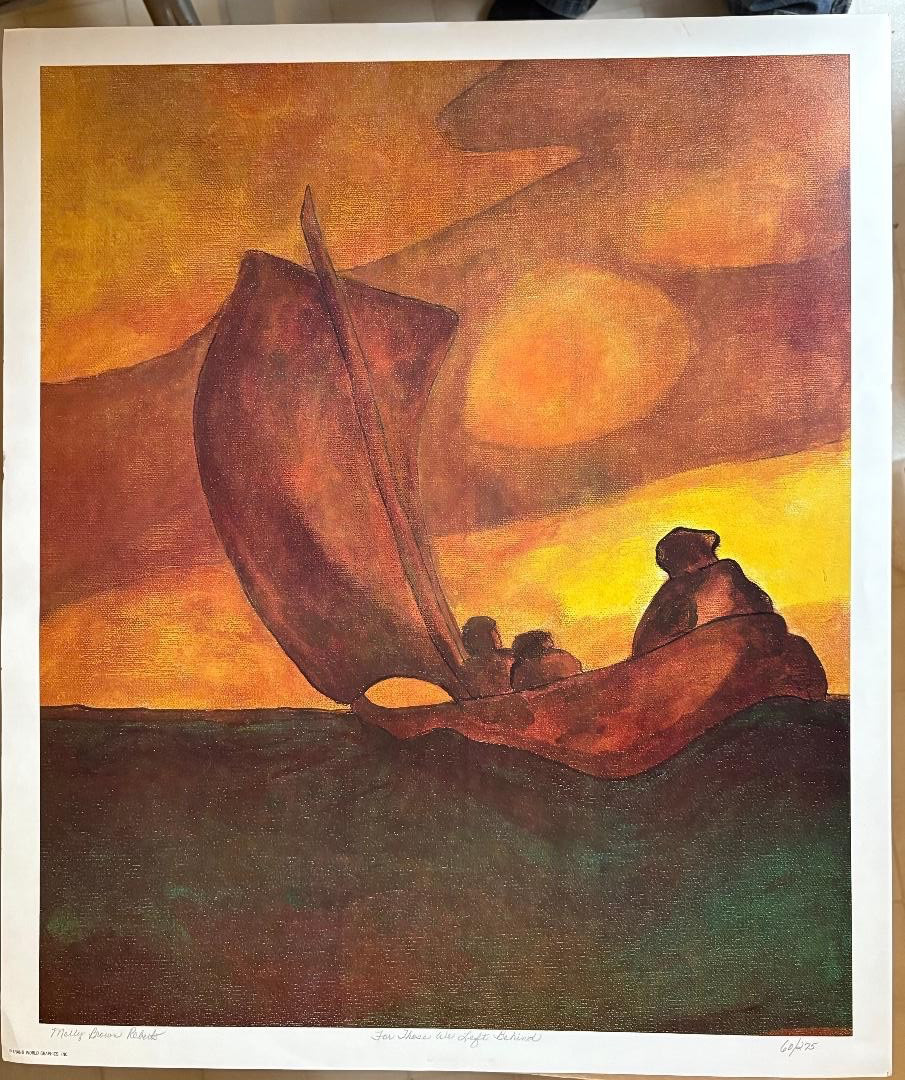 Molly Brown Roberts ~For Those we left Behind~ Original Limited Art 60/275