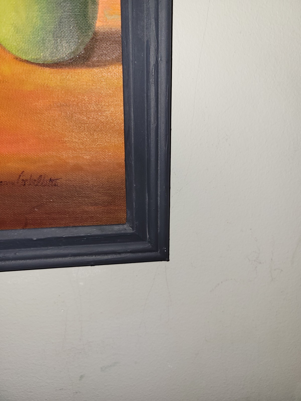 Still Life Oil Painting On Board By Susanne Corbelletta Signed Framed Art