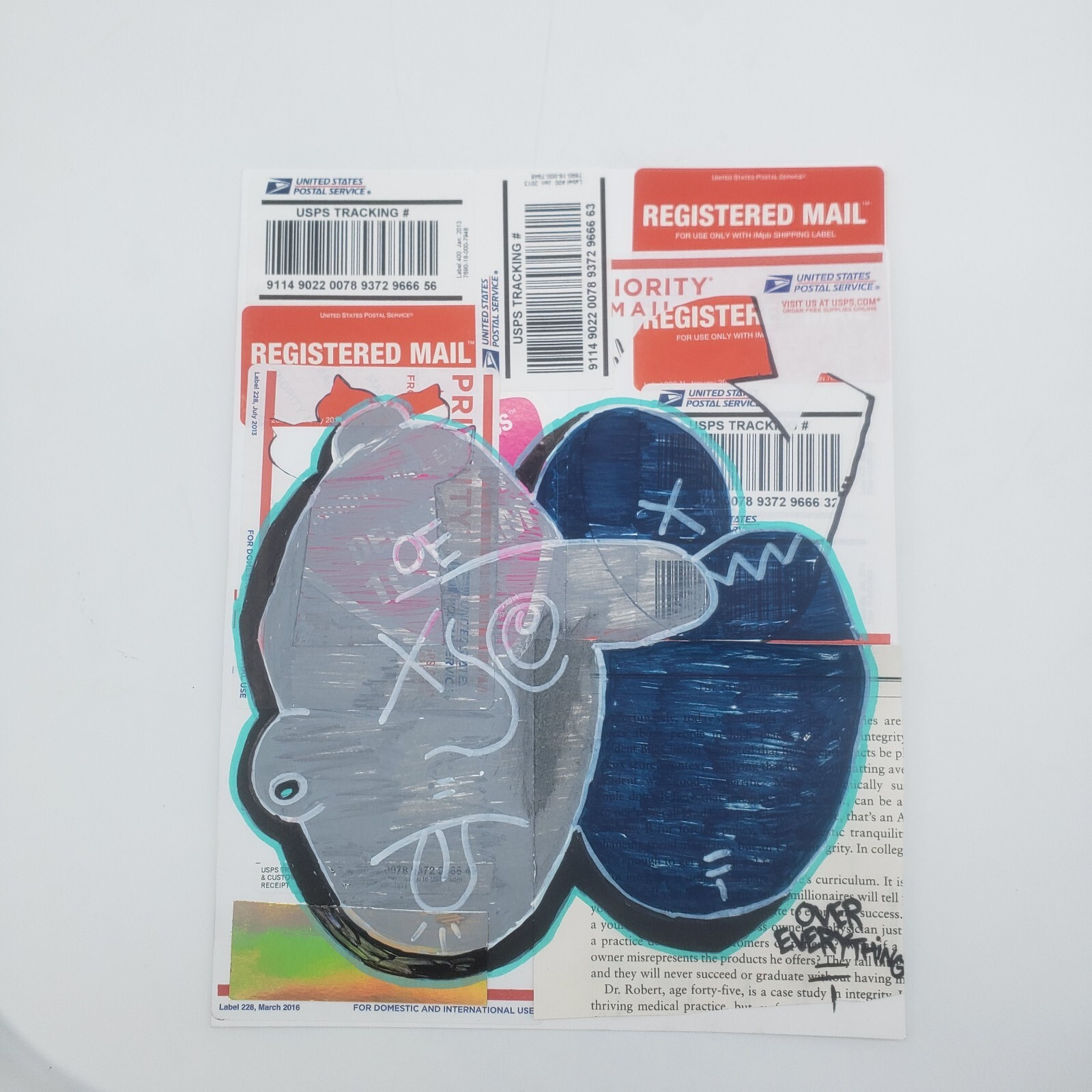 NYC Graffiti Art ORIGINAL Street Artist Pop Modern Throw Up Graff PAINTING