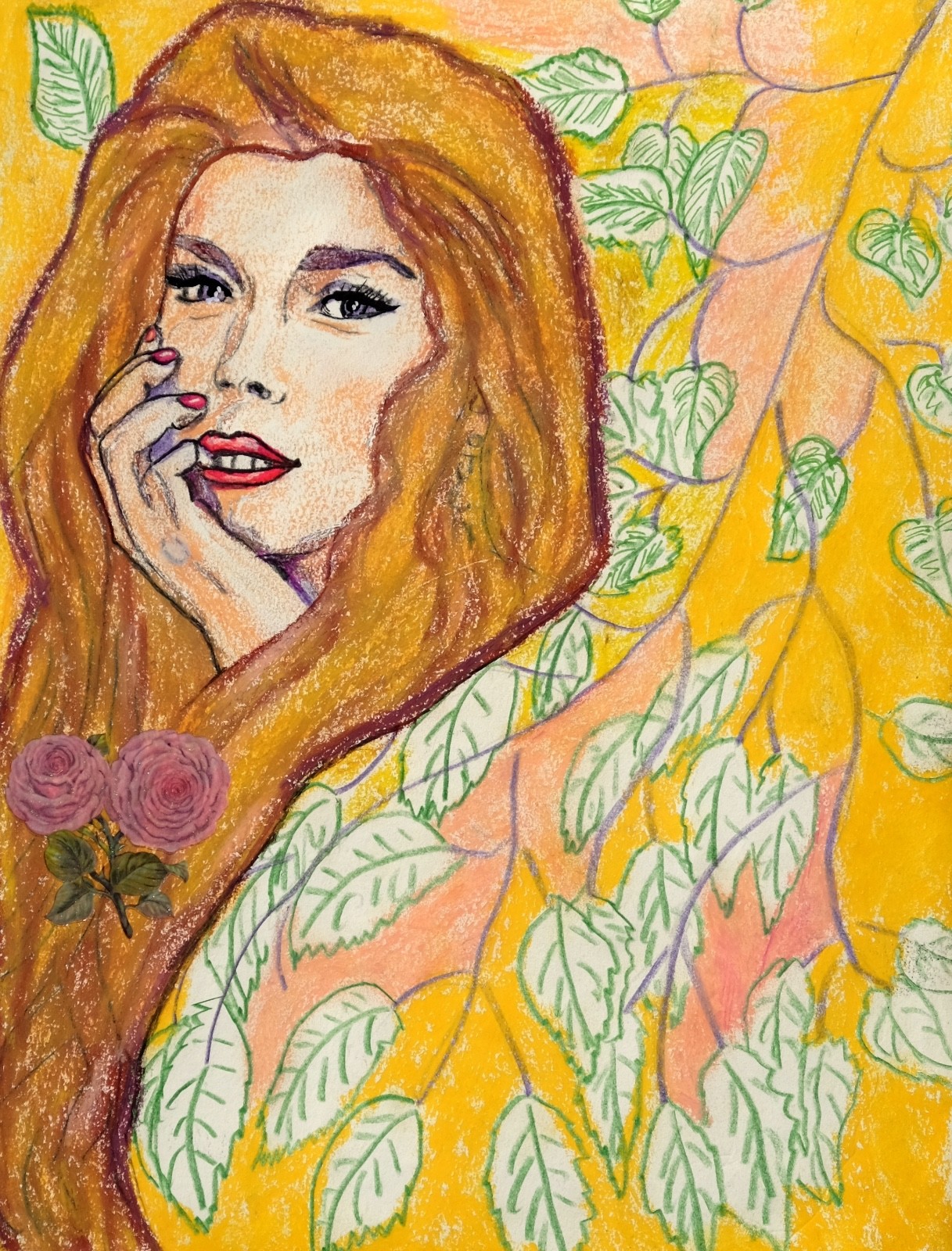 Art, Painting, «Dream 5″ – giclee on canvas 18″x 22» by Yelena Berzon