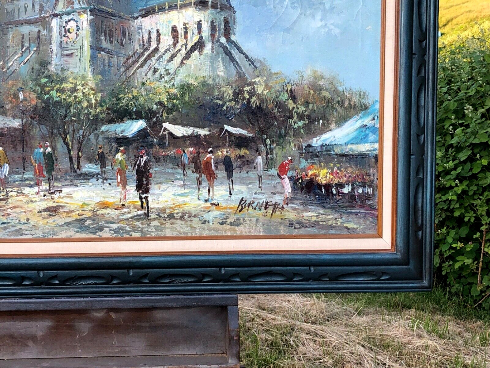 Caroline C Burnett (1877-1950), Original Impressionistic Oil Painting. Signed
