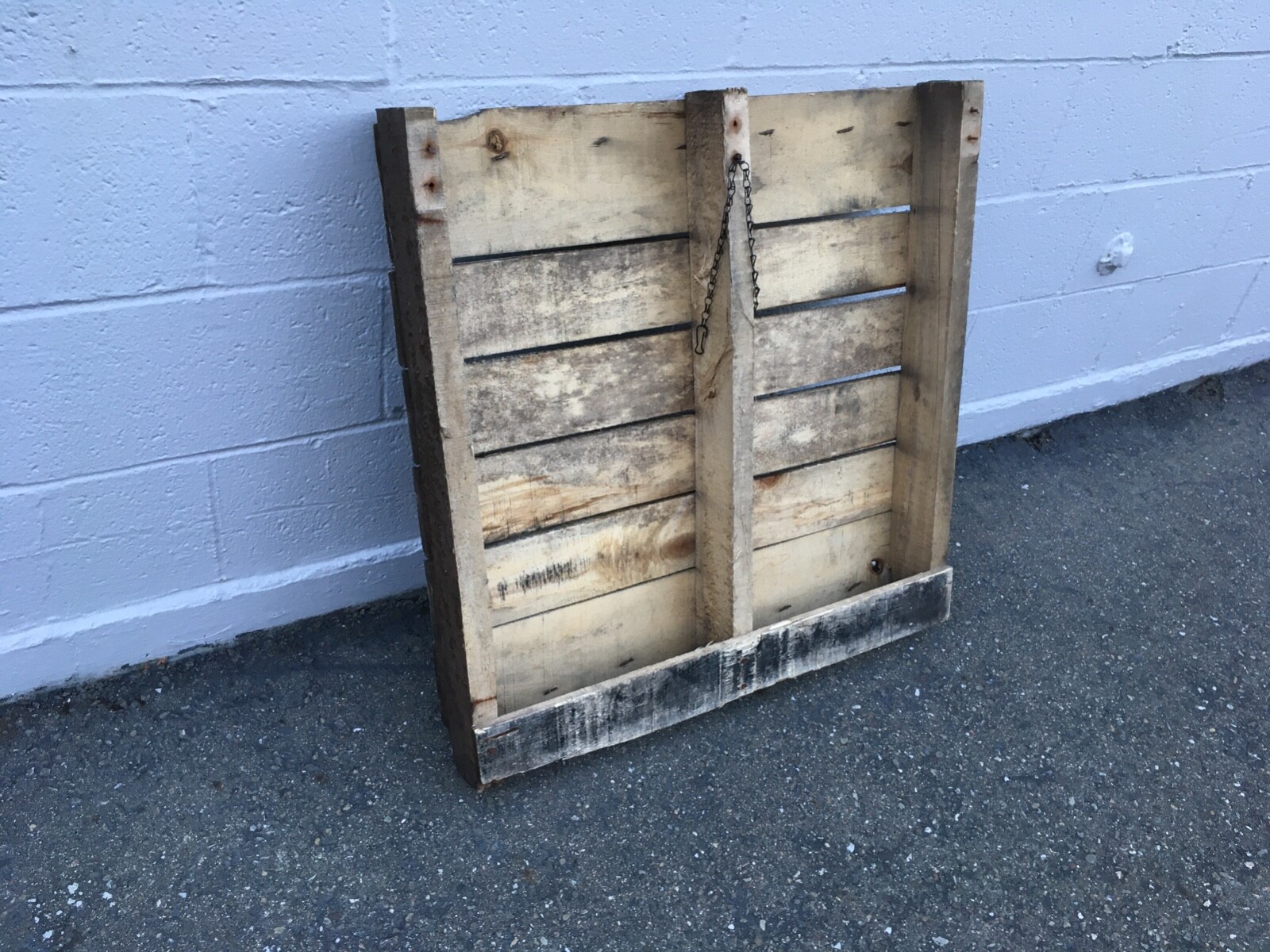 Large Original Street Artwork Painting Painted on a Shipping Pallet
