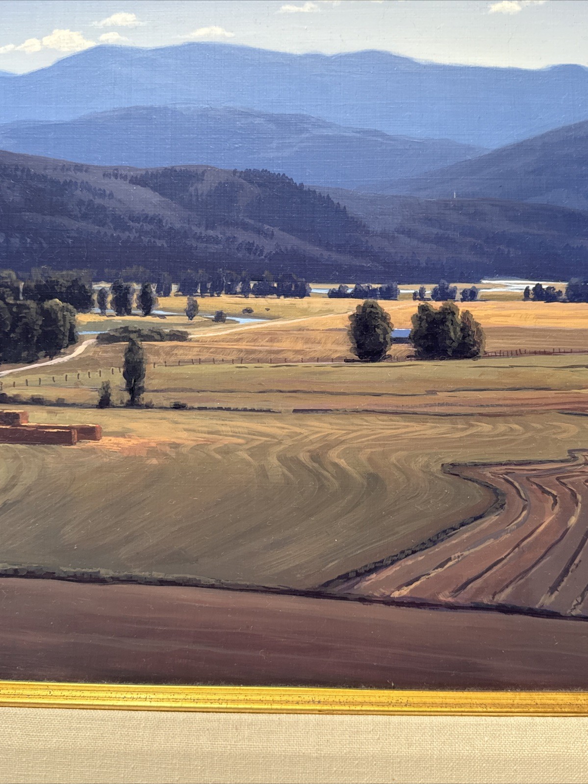 JOHN D COGAN PAINTING LANDSCAPE REALISTIC REALISM AMERICAN PLEIN AIR FAMOUS OIL