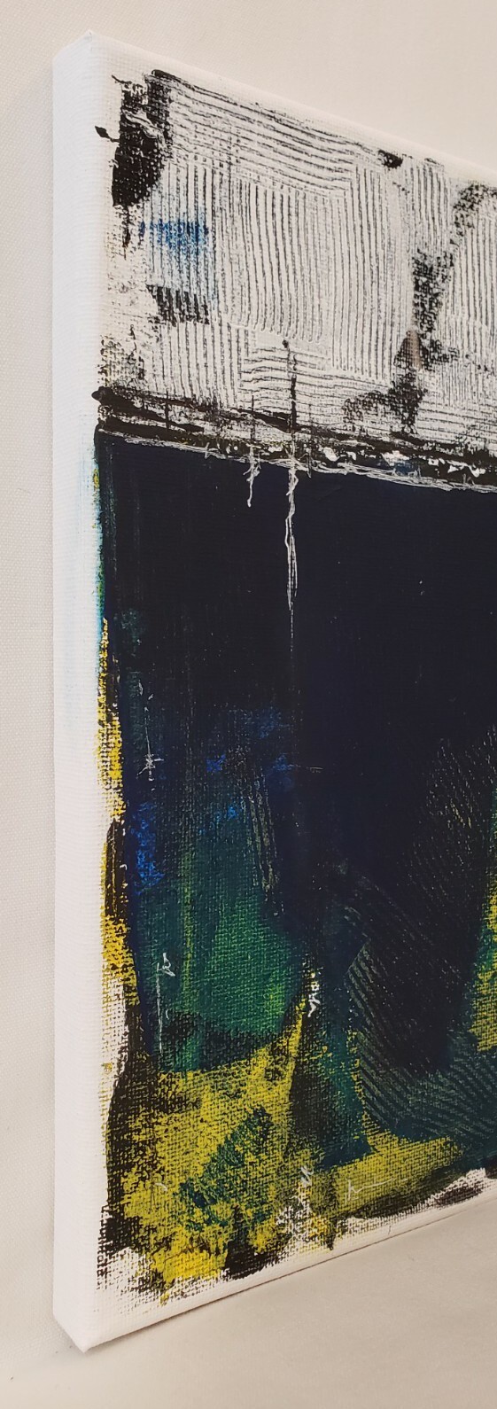 No.564 Original Abstract Modern Minimal Textured Painting By K.A.Davis