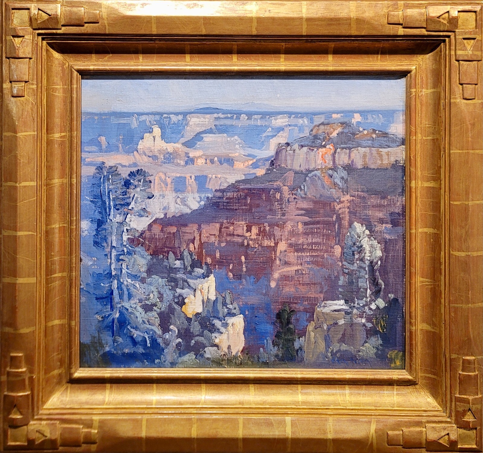 Fitch Fulton – 1920s View of the Grand Canyon – Oil Painting