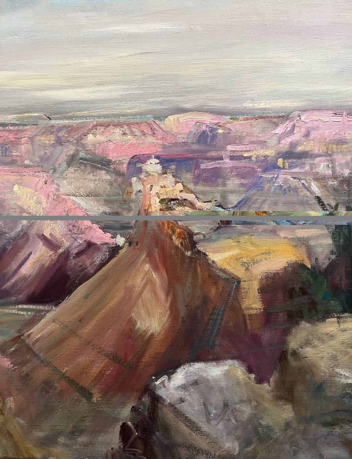 Oil Painting-Grand Canyon-Highland Park, TX Artist/Teacher-Madeline Williamson