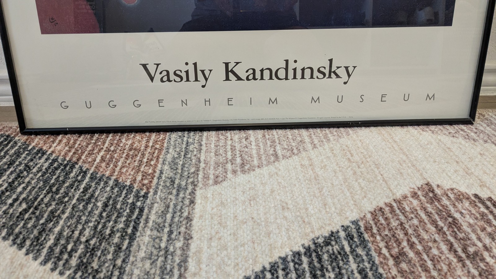 Blue Painting Vasily Kandinsky 1995 Guggenheim USA
