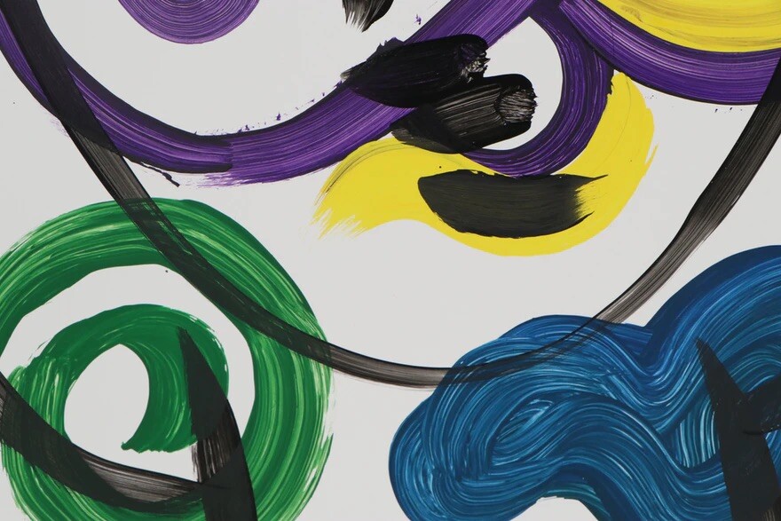 Peter Robert Keil abstract painting