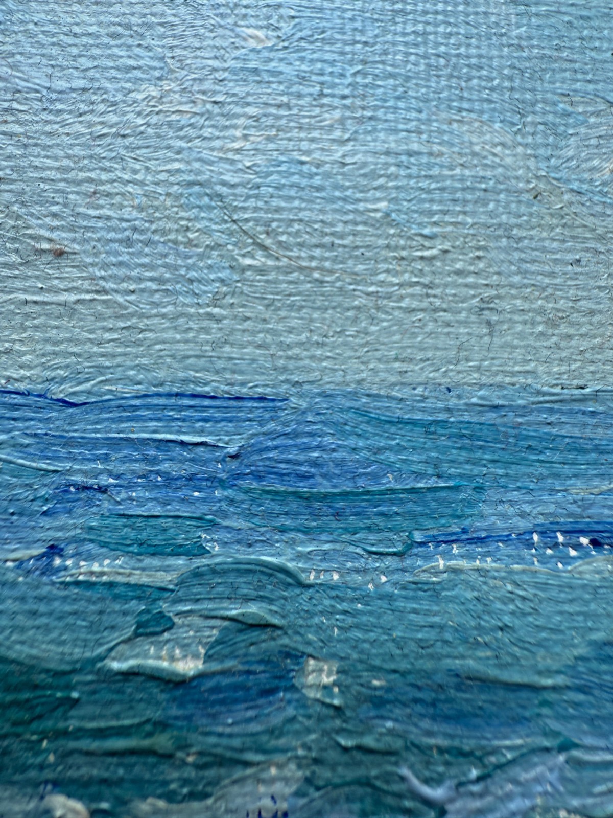 Oil Painting. Original. Sunset Cliffs 8×10 – San Diego Ocean Coastal Art