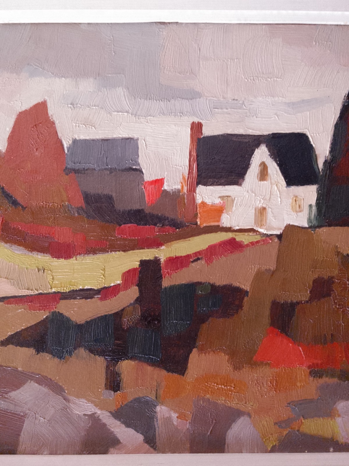 Hilton MacDonald Hassell (1910 – 1980) – Opeongo Farm 1967 – oil on Board