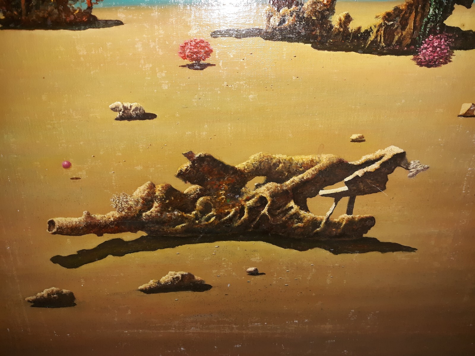 Tony Fachet Surrealist Outer Space Painting Sci Fi Illustration