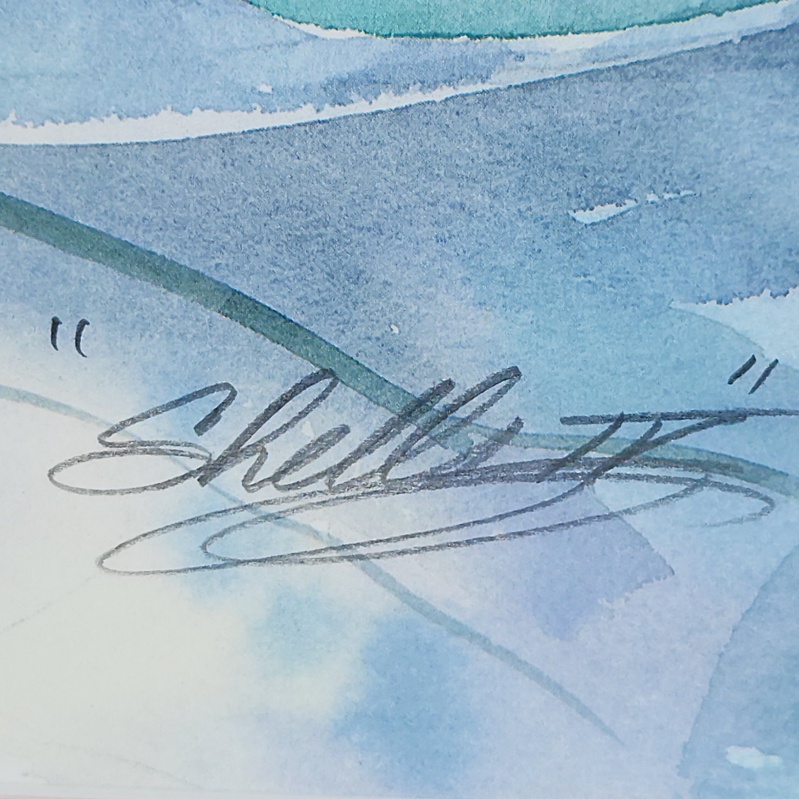 Seashells Richard E. Williams Watercolor Painting Signed Numbered Framed 35″x29″