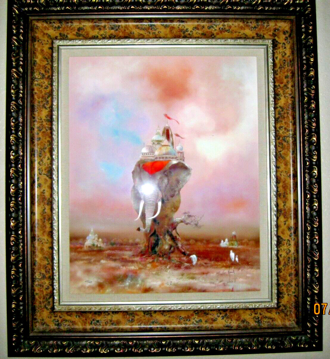 Bernard Louedin Dye Sublimation On Aluminum Hand Signed / # 417/450