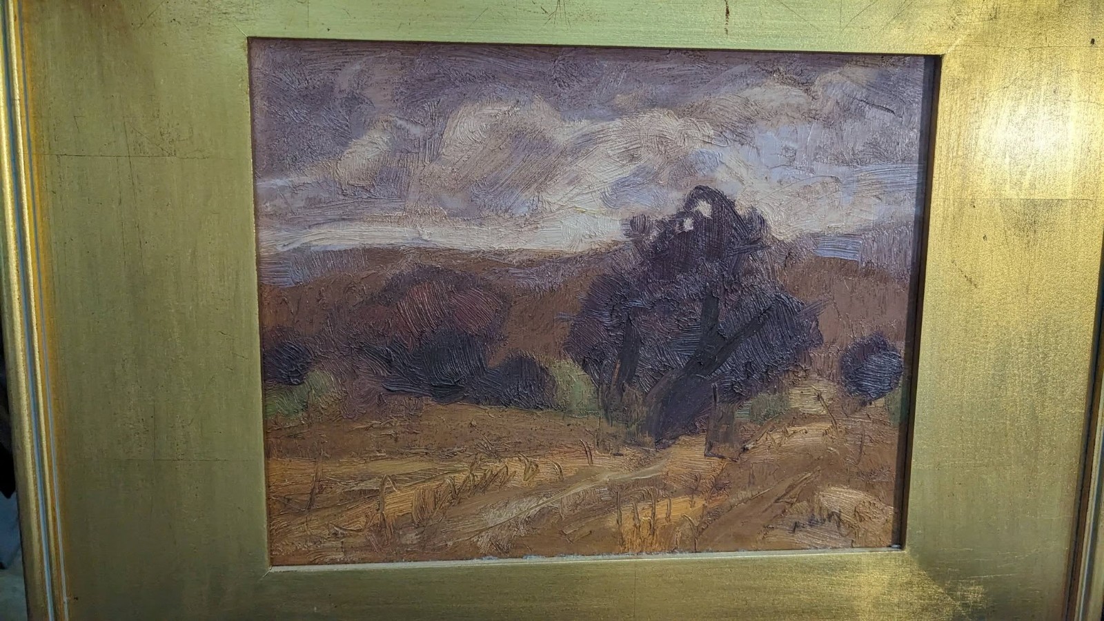 AL Gury , oil on board, 11 x 14 inches