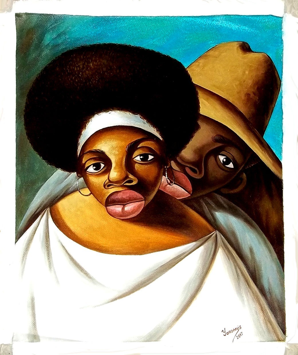 Cuban Art Oil Painting by Cuban Artist Yordanis Lopez Acosta 9