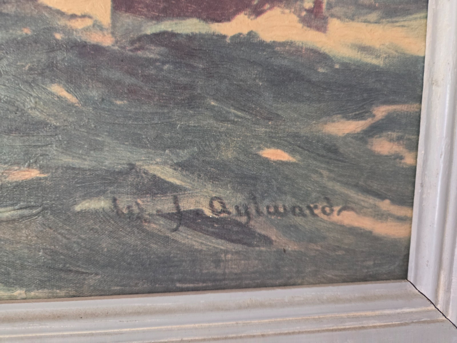 S.S. United States & S.S. America by W.J. Aylward