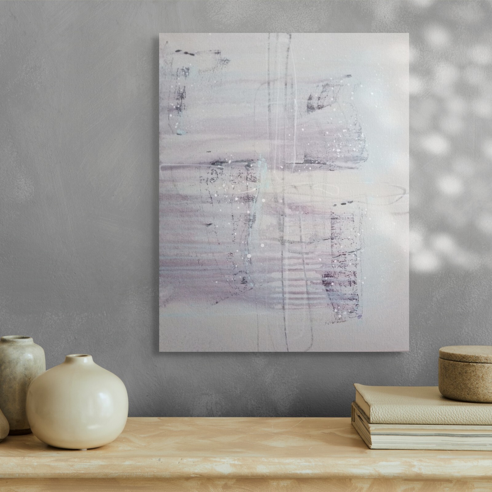 Original Abstract Acrylic Painting 20″ X 16″ X .50″ on Canvas