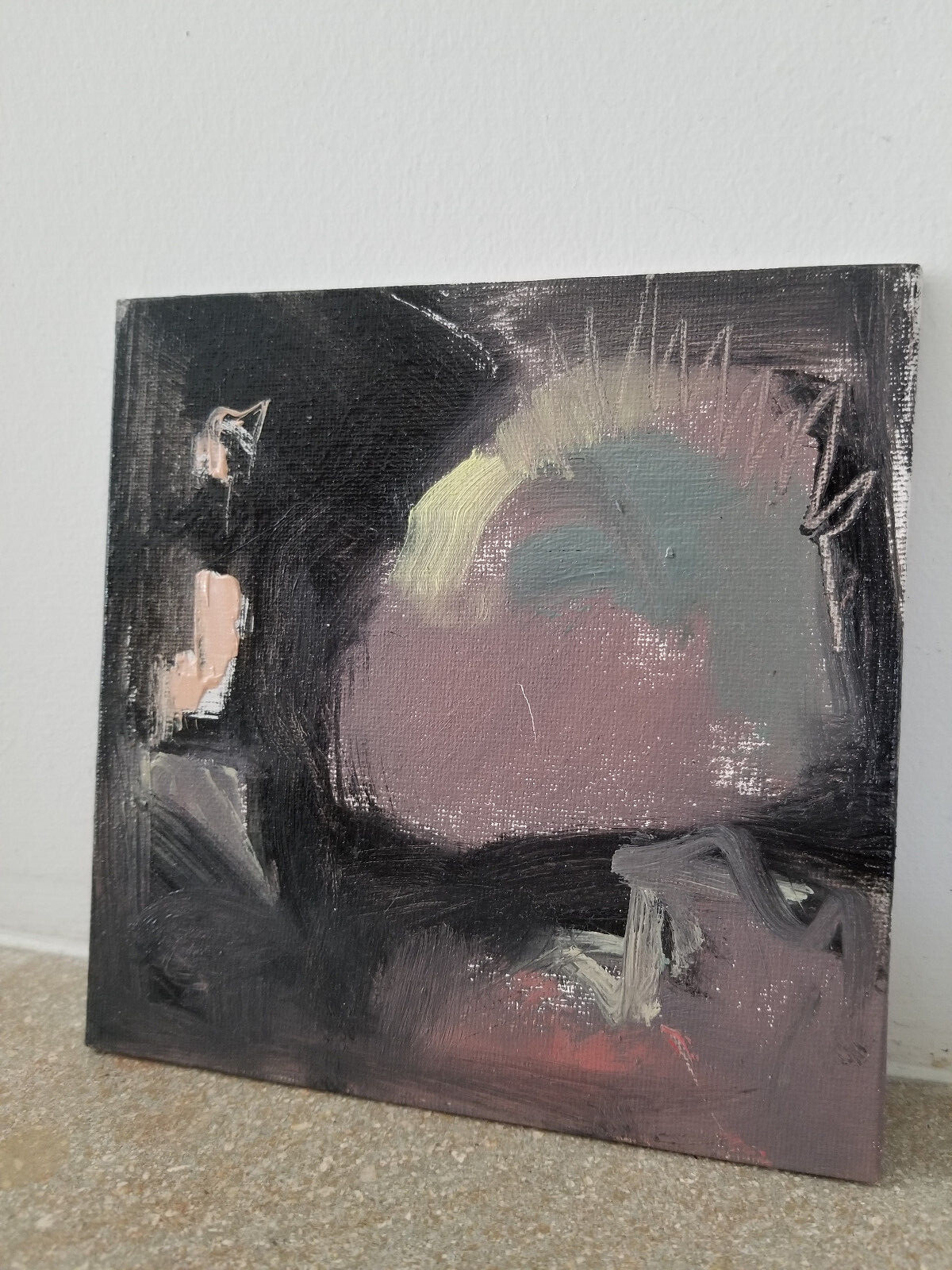 TWOBADARTISTS Original Abstract Expressionism Oil Painting Cool New Art 6×6