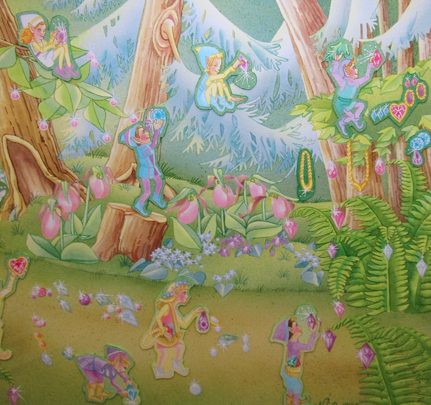 Nancy Carpenter Original Children’s Book Illustration Land of Unicorns Listed