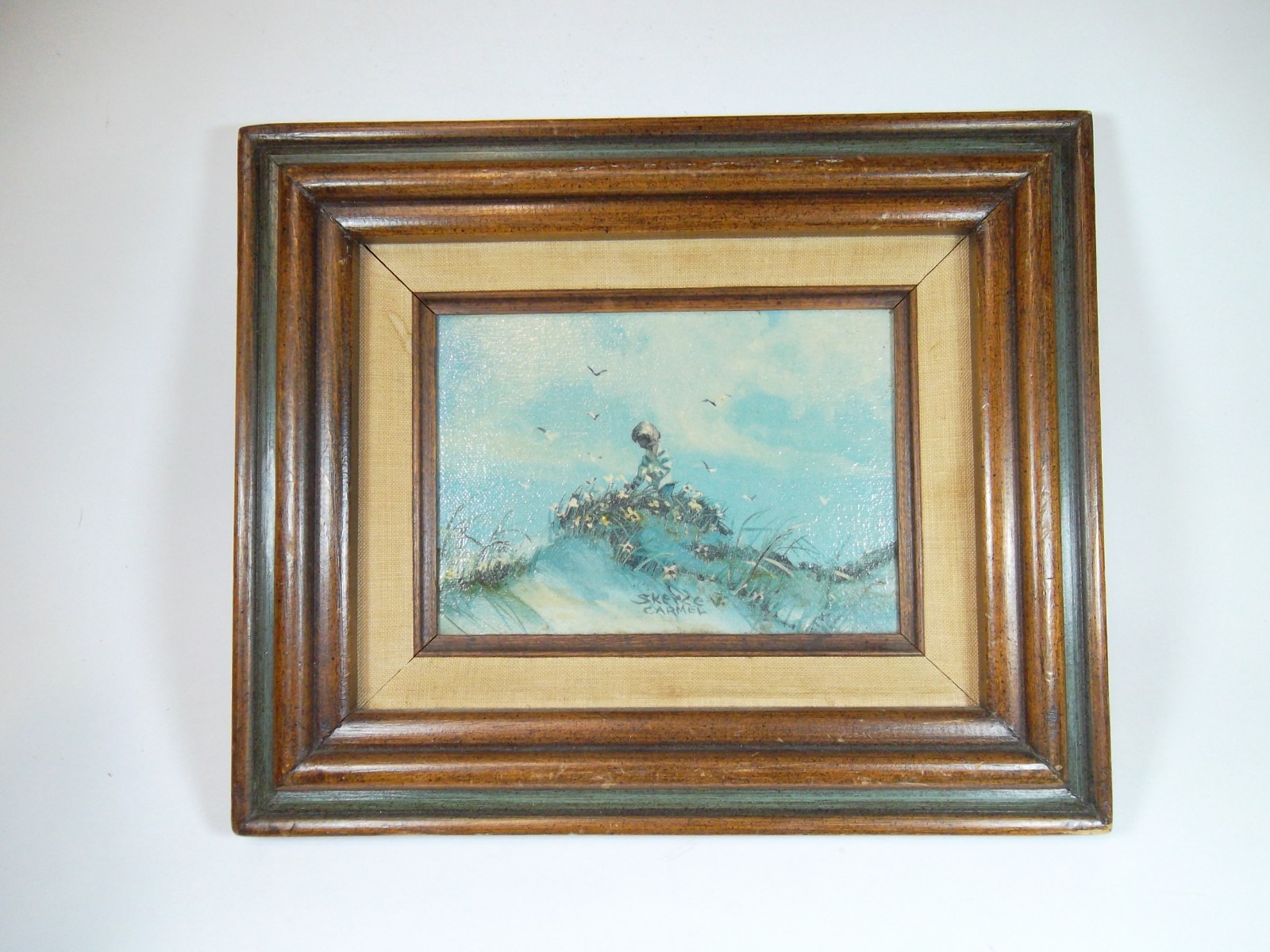 Stephen Skerce Carmel Signed Original Mastergraph Painting