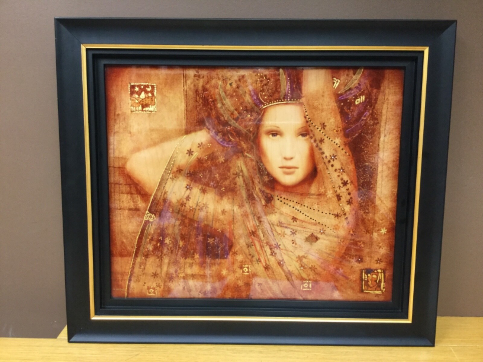 Csaba Markus PURE LOVE Caldograph (dye-sublimation on wood) w/Appraisal & Cert.