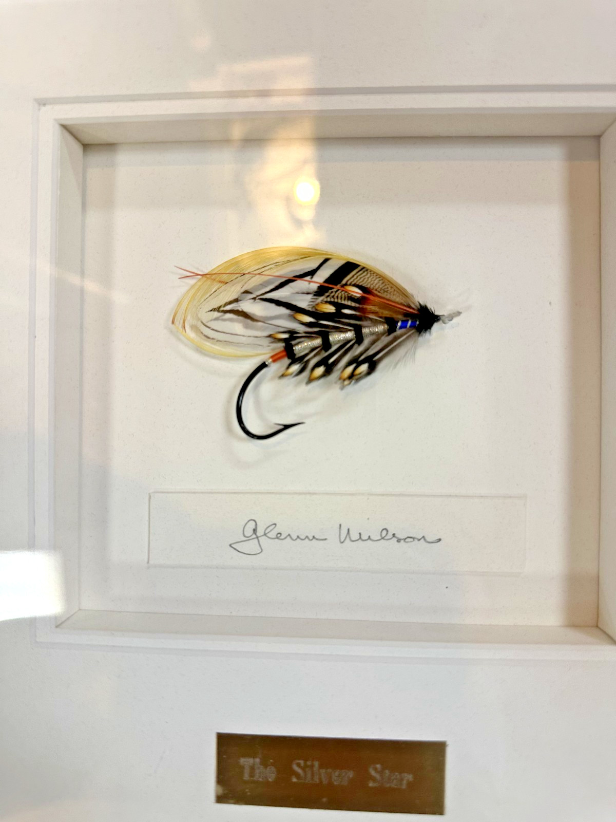 BEAUTIFUL Fly Fishing painting salmon fly Quality sporting tackle print LURE