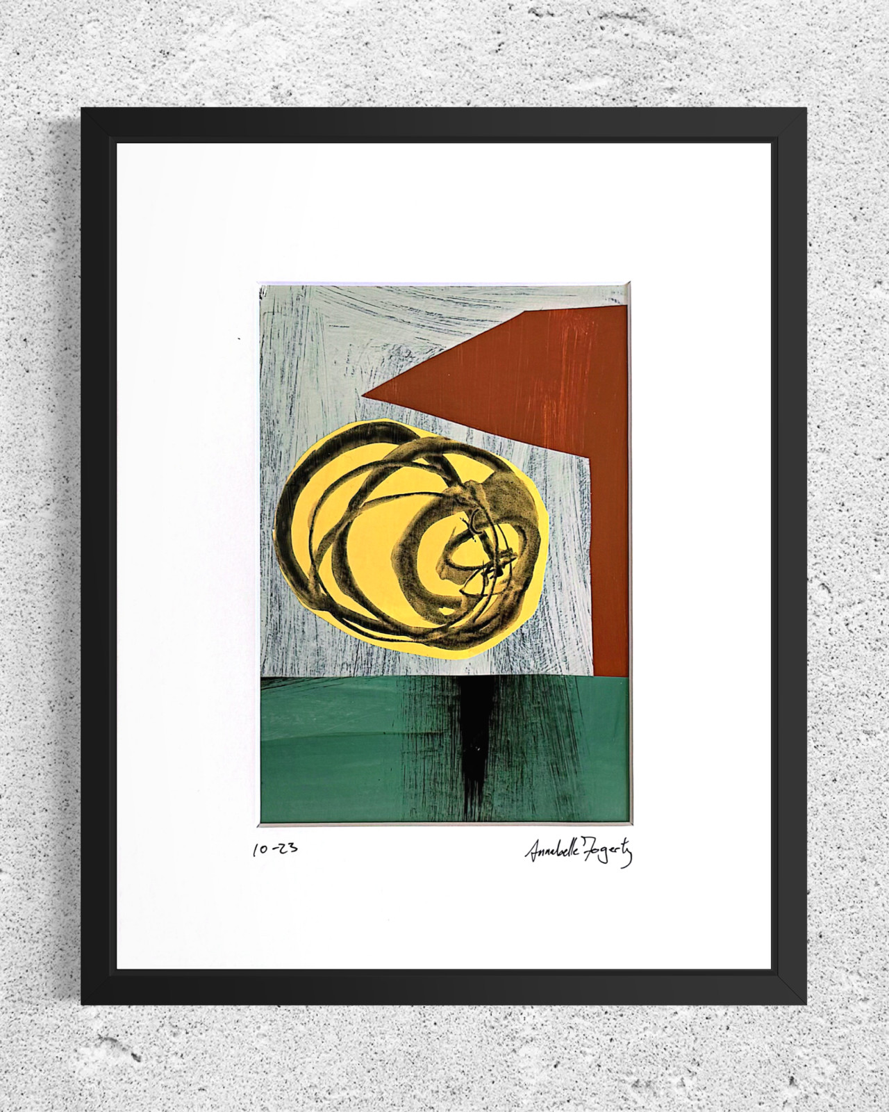 Set Of 8 Original Still Life Collage 8×10 Matted Contemporary Kitchen Wall Art