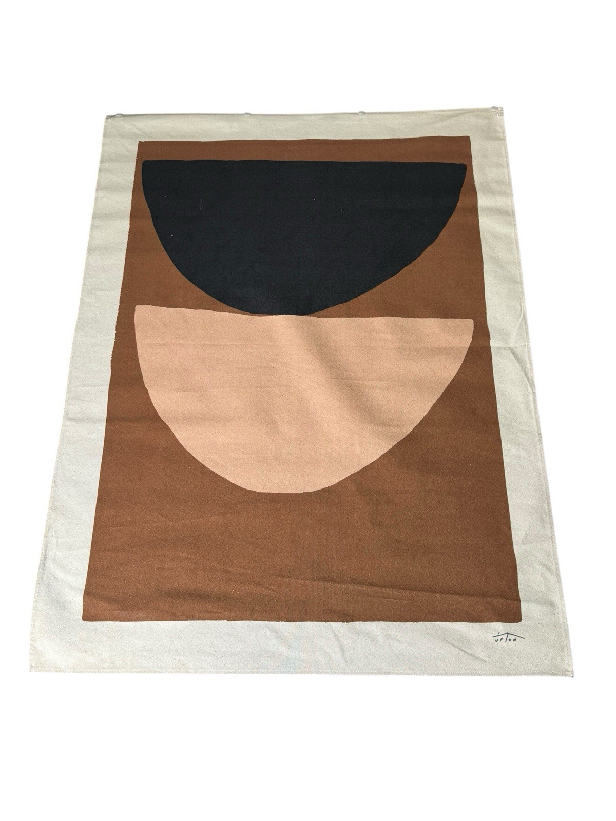 Upton Amberson Abstract Art Print on Canvas – Wall Hanging- USA California