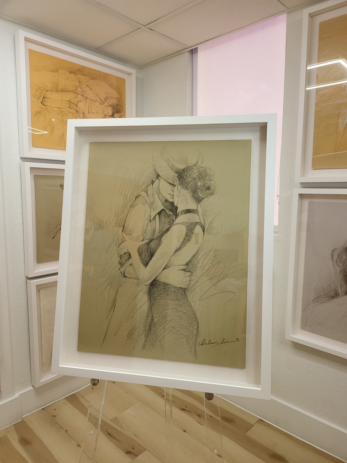 Iconic Piece of Painting Art by Charles Lee «Famous Park West Exhibitor Gallery»