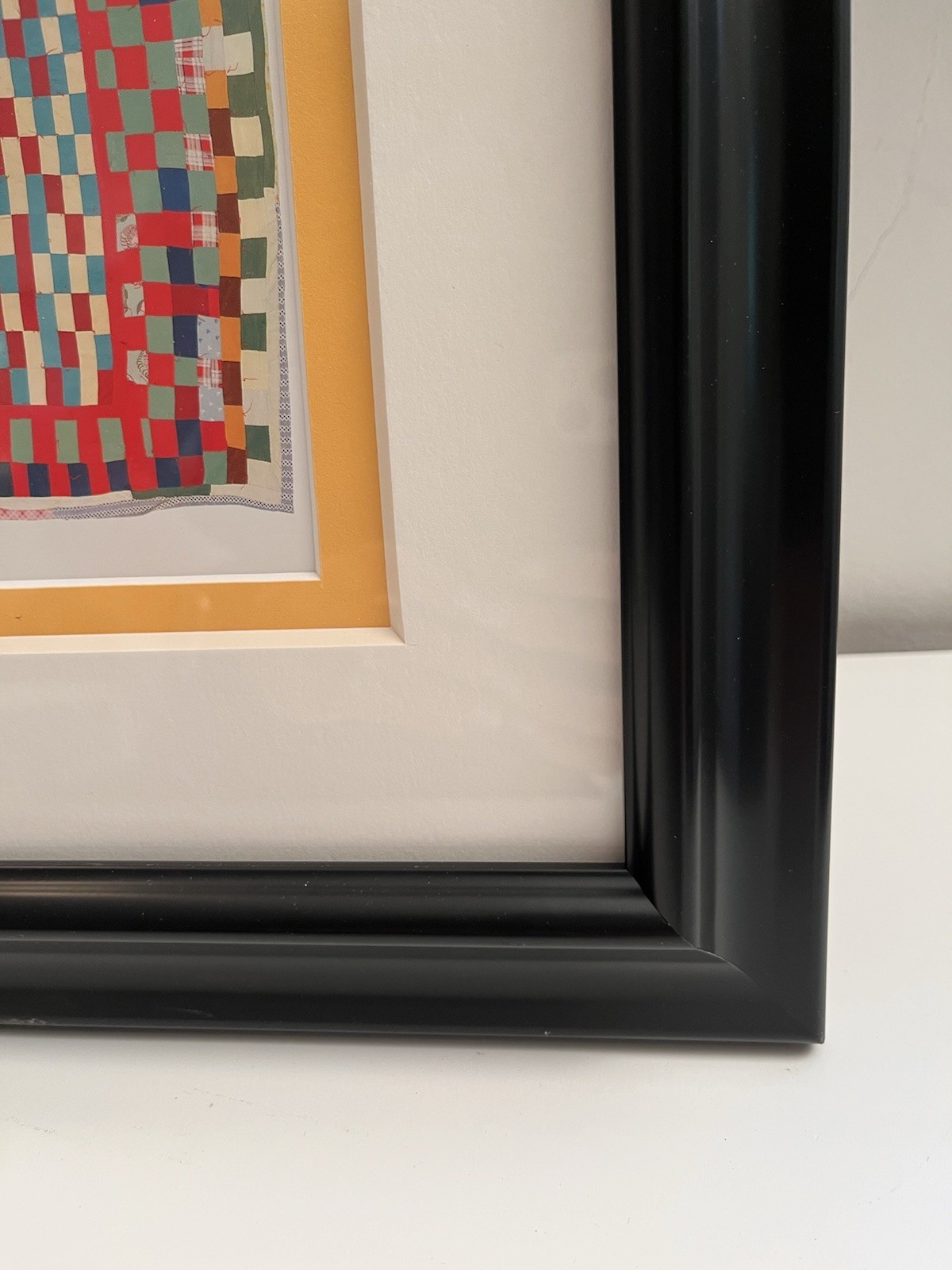 Gee’s Bend Quiltmakers Quilt Collage Print Gallery Framed Under Glass Beautiful!