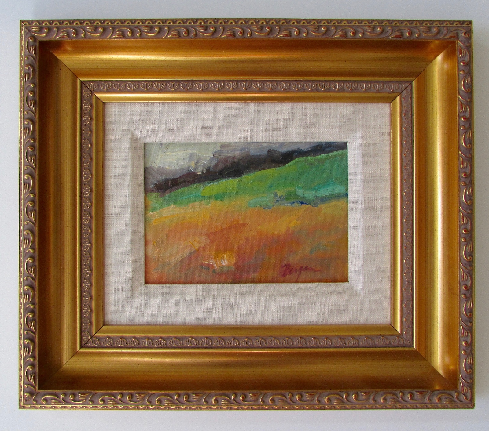 Bobby Bergen Dennis Colorado Plein Air Landscape Oil Painting