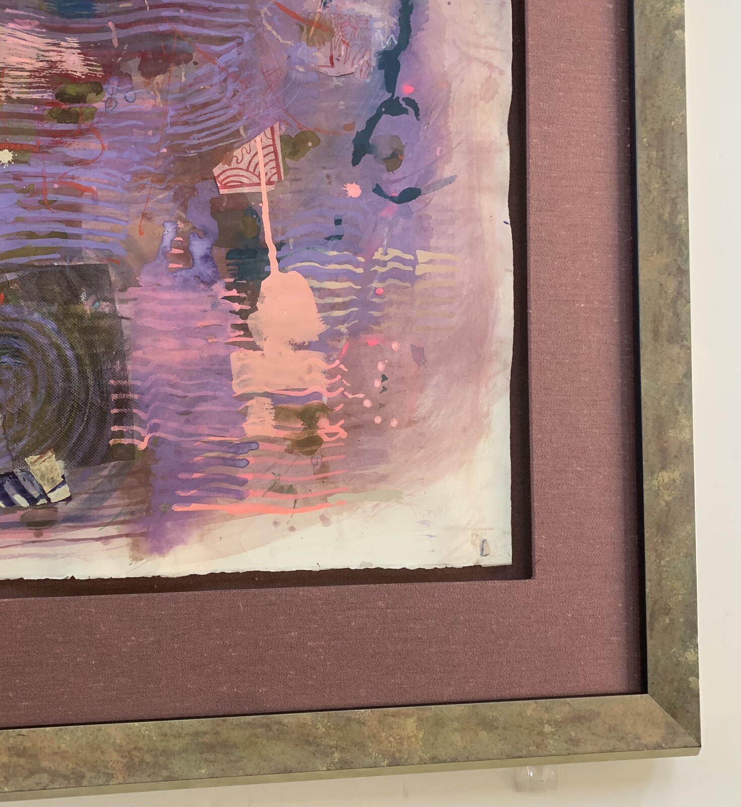 Jeanette Fintz Malay Series Mixed Media Original Painting New York Artist