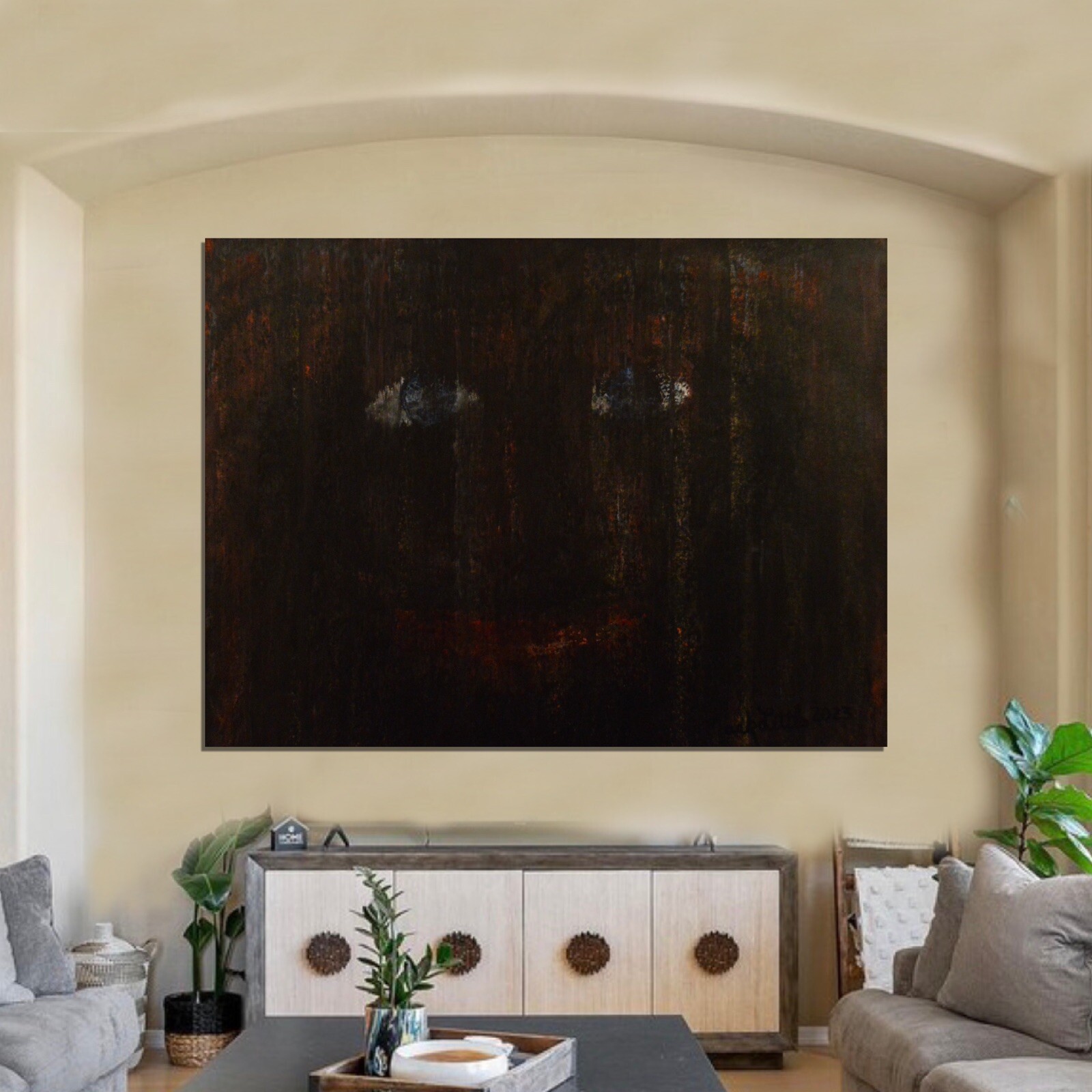 Mark Little Professional￼￼ Artist Painting 81” X 62”(6ft. 9in)Abstract Modern